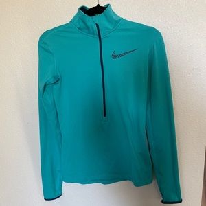 Nike Jackets & Coats - Nike Blue Running 1/4 Zip Nike Jackets & Coats - Nike Blue Running 1/4 Zip